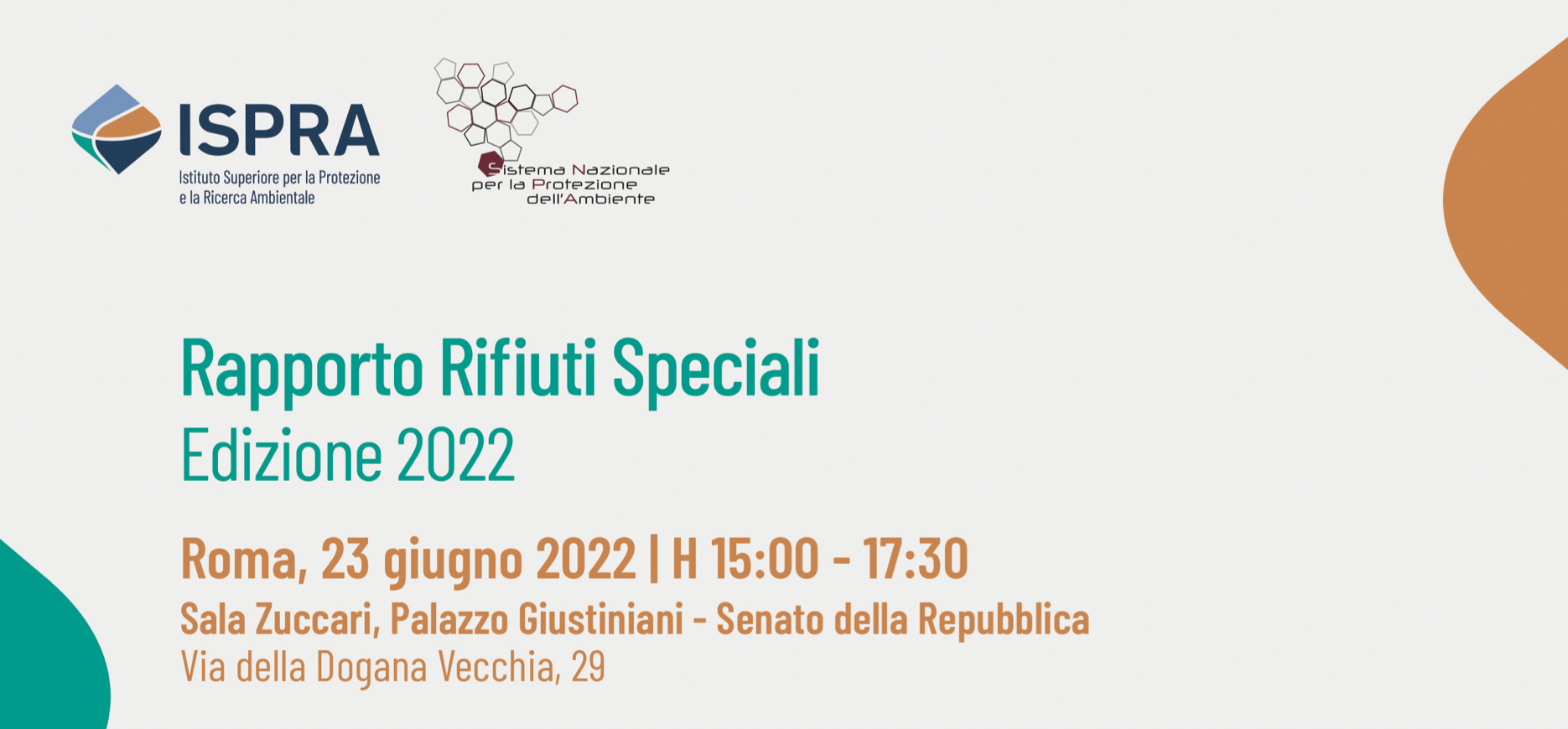Presentazione del Rapporto Rifiuti Speciali - Edizione 2022